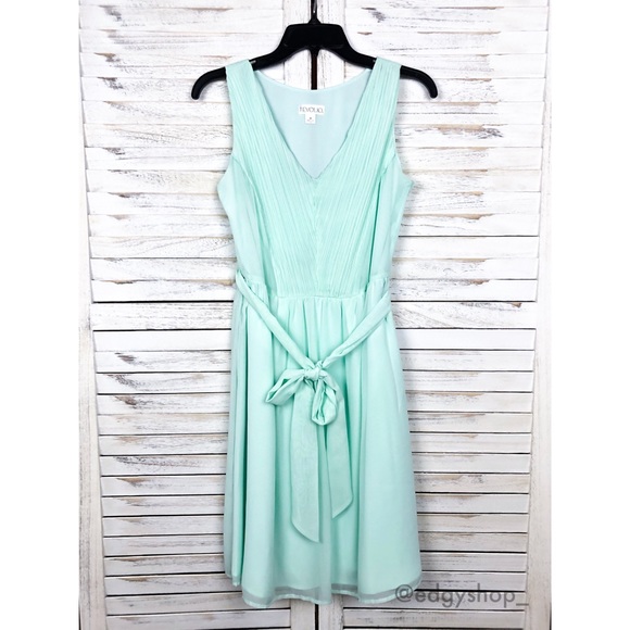 Tevolio Dresses & Skirts - Tevolio | Chiffon V-Neck Bridesmaid Dress